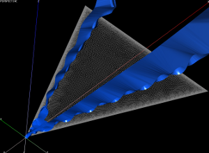 Streamsurface Around Delta Wing